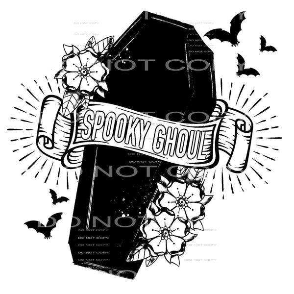 spooky ghoul #7121 Sublimation transfers - Heat Transfer