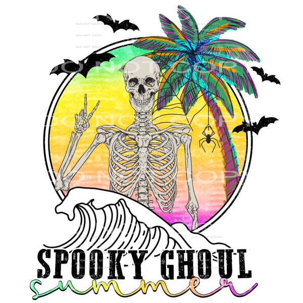 Spooky Ghoul Summer #4243 Sublimation transfers - Heat