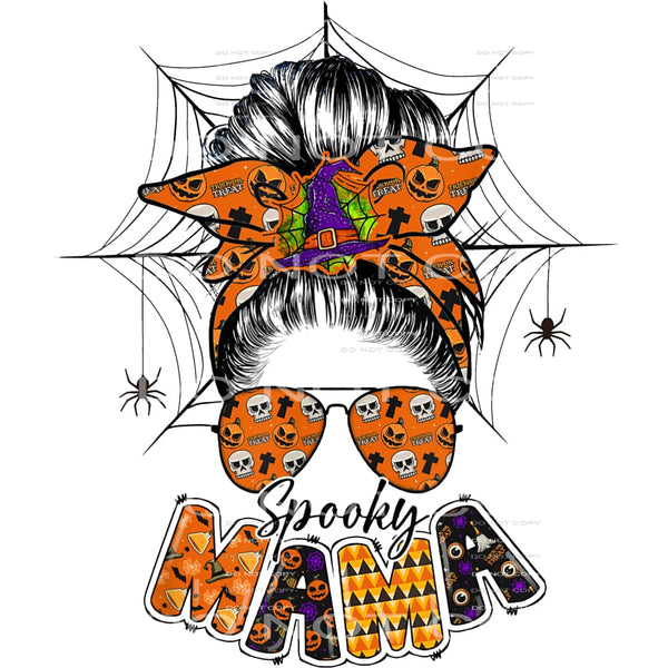 Spooky Mama # 2223 Sublimation transfers - Heat Transfer