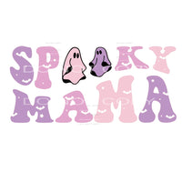 spooky mama #8699 Sublimation transfers - Heat Transfer