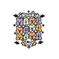 spooky mama #8710 Sublimation transfers - Heat Transfer