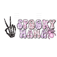 spooky mama #8714 Sublimation transfers - Heat Transfer