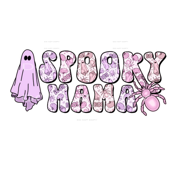 spooky mama #8715 Sublimation transfers - Heat Transfer