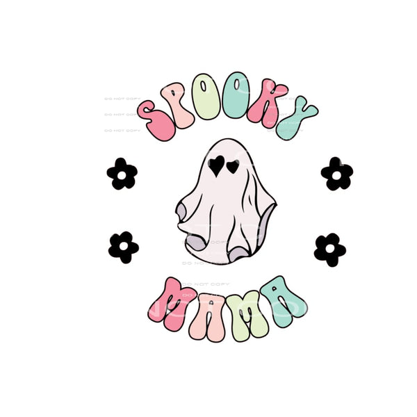 spooky mama #8716 Sublimation transfers - Heat Transfer