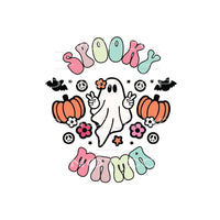 spooky mama #8719 Sublimation transfers - Heat Transfer