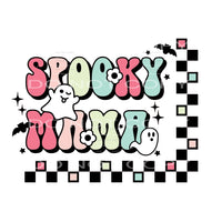 spooky mama #8726 Sublimation transfers - Heat Transfer