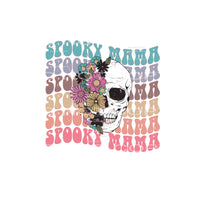 spooky mama #8727 Sublimation transfers - Heat Transfer