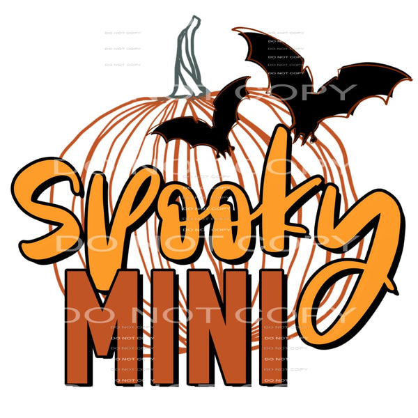 spooky mini #7188 Sublimation transfers - Heat Transfer