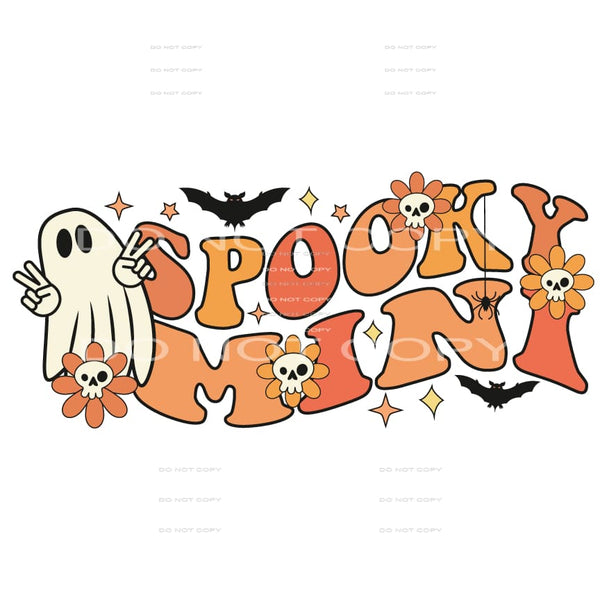 spooky mini #8609 Sublimation transfers - Heat Transfer
