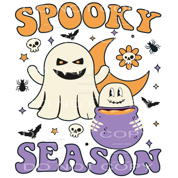 spooky season #8614 Sublimation transfers - Heat Transfer