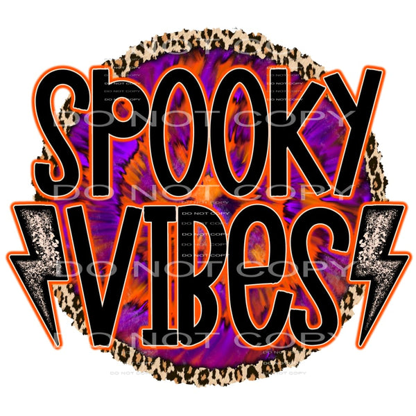 spooky vibes #7289 Sublimation transfers - Heat Transfer