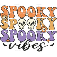 spooky vibes #8612 Sublimation transfers - Heat Transfer
