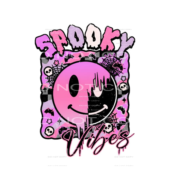 spooky vibes #8685 Sublimation transfers - Heat Transfer