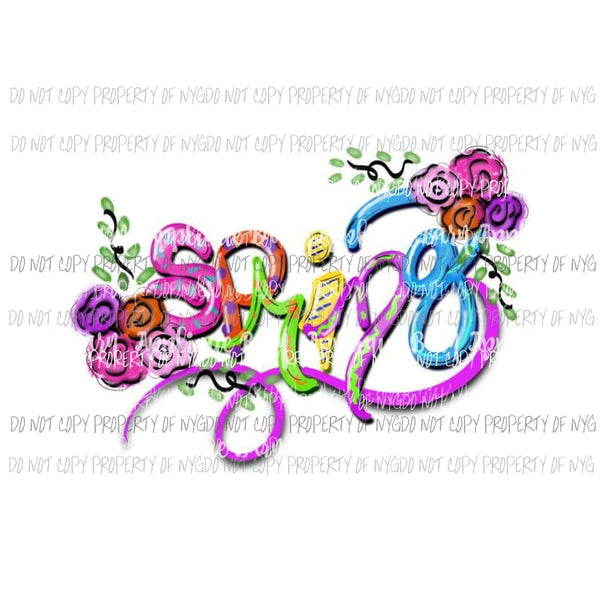 martodesigns - Spring Sublimation transfers