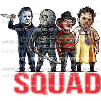 Squad Sublimation transfers Heat Transfer