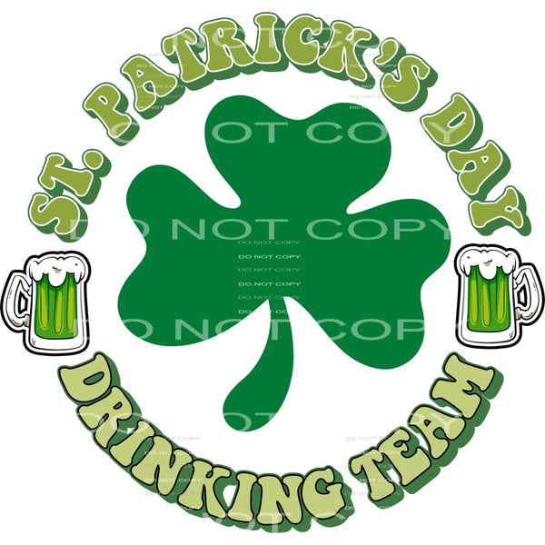 st patricks day #2576 Sublimation transfers - Heat Transfer