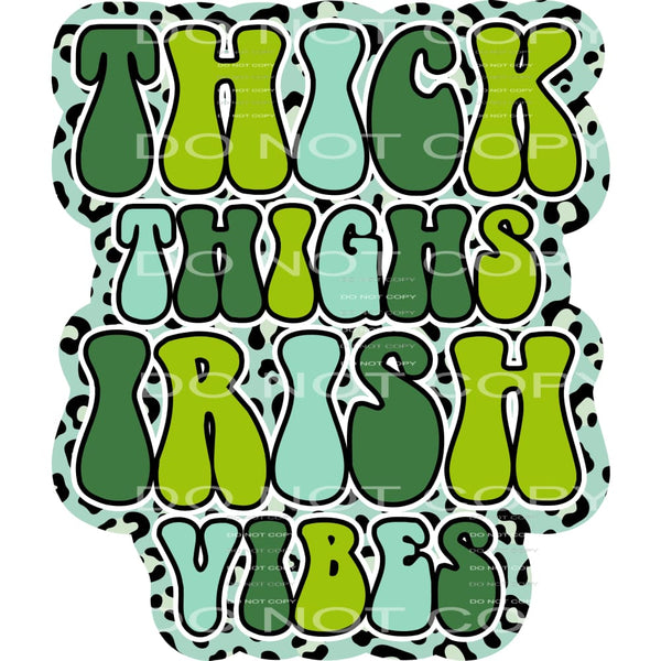 st patricks day #2599 Sublimation transfers - Heat Transfer