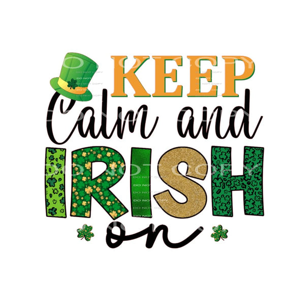 St Patrick’s Day #3005 Sublimation transfers - Heat Transfer