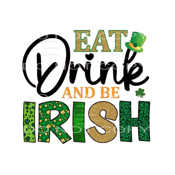 St Patrick’s Day #3021 Sublimation transfers - Heat Transfer