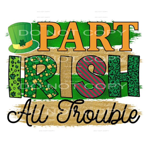 St Patrick’s Day #3022 Sublimation transfers - Heat Transfer