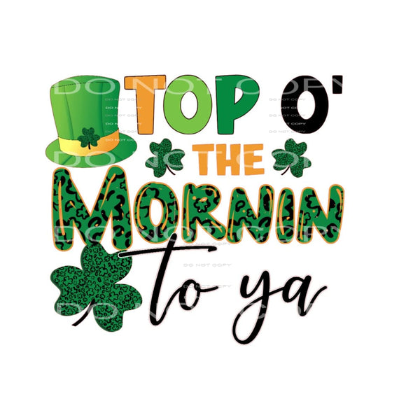 St Patrick’s Day #3027 Sublimation transfers - Heat Transfer