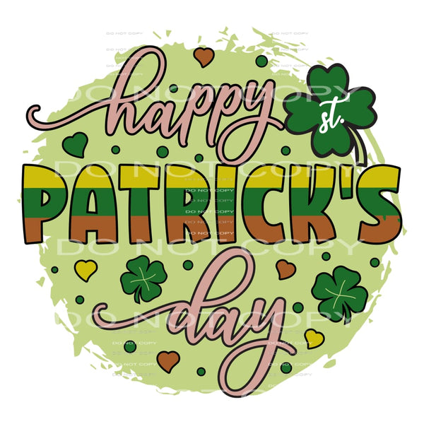 St Patrick’s Day #3064 Sublimation transfers - Heat Transfer
