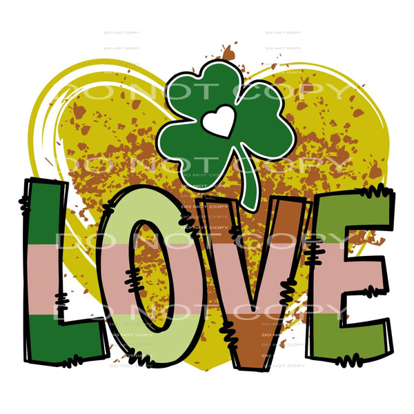 St Patrick’s Day #3066 Sublimation transfers - Heat Transfer