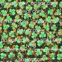 St Patricks Day Background Sheet #1 Sublimation transfers 13 x 9 inches Heat Transfer