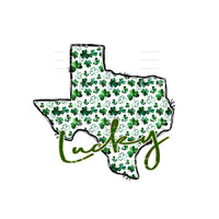 St patricks Day clover STATES All states in drop down menu