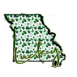 St patricks Day clover STATES All states in drop down menu