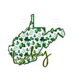 St patricks Day clover STATES All states in drop down menu