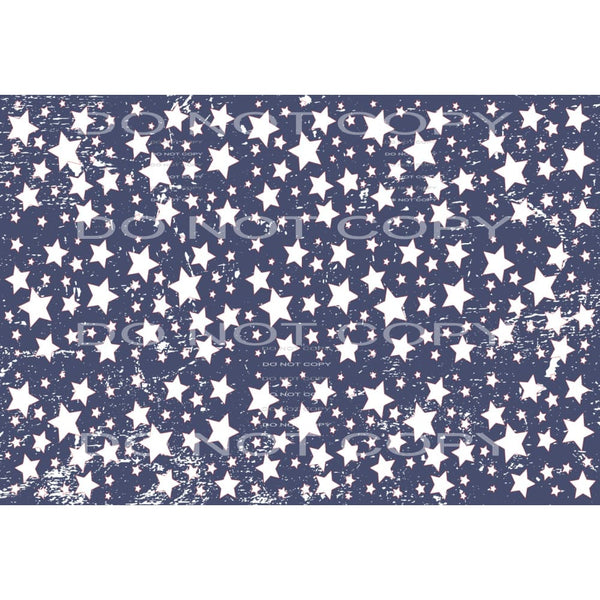 stars background blue #6297 Sublimation transfers - Heat 