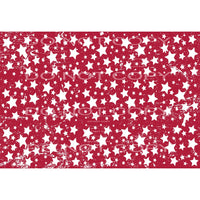 stars background red #6299 Sublimation transfers - Heat 