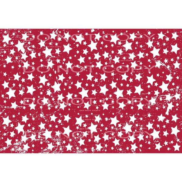 stars background red #6299 Sublimation transfers - Heat 