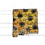 State All states in drop down menu Sunflower sublimation transfer state Heat Transfer