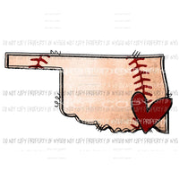 State Baseball All states in drop down menu sublimation transfer state Heat Transfer