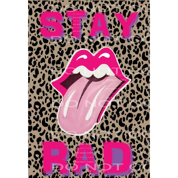 Stay Rad # 12013 Sublimation transfers - Heat Transfer