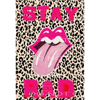 STAY RAD LEOPARD # 12012 Sublimation transfers - Heat 