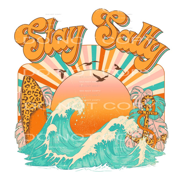 stay salty #6541 Sublimation transfers - Heat Transfer