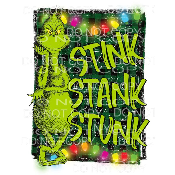 Stink Stank Stunk Grinch Tumbler Wrap, 20oz Tumbler Wrap - SvgBdaDesigns