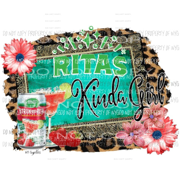 Straw ber Rita kinda girl Bud light strawberry Sublimation transfers Heat Transfer