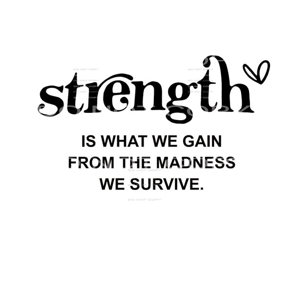Strength # 2823 Sublimation transfers - Heat Transfer