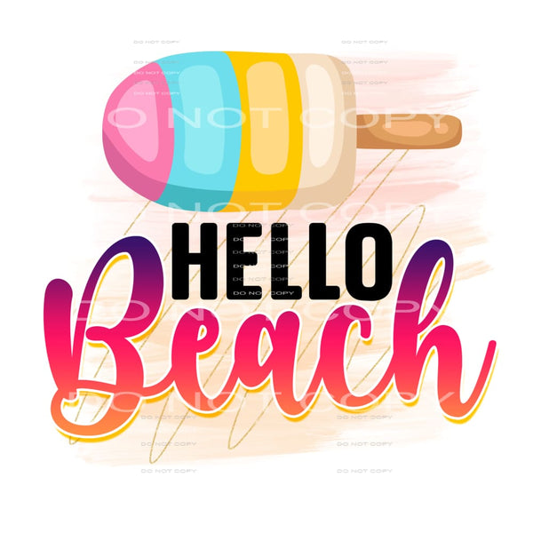 Summer #3236 Sublimation transfers - Heat Transfer Graphic