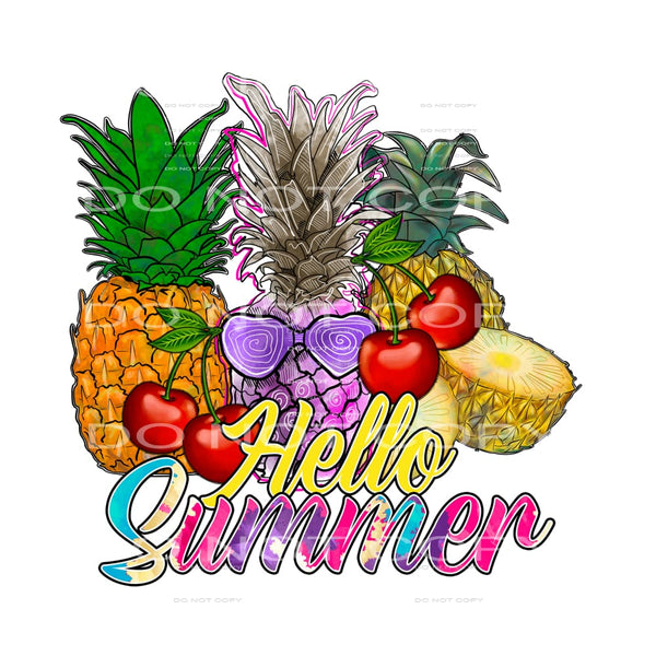 Summer #3412 Sublimation transfers - Heat Transfer Graphic