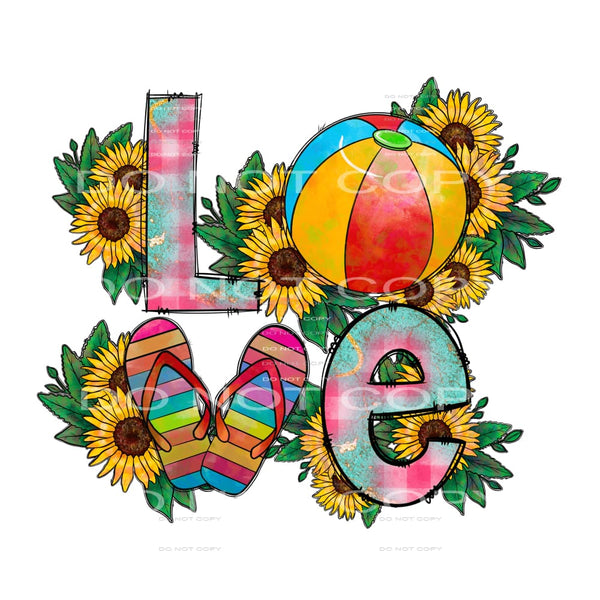 Summer #3413 Sublimation transfers - Heat Transfer Graphic