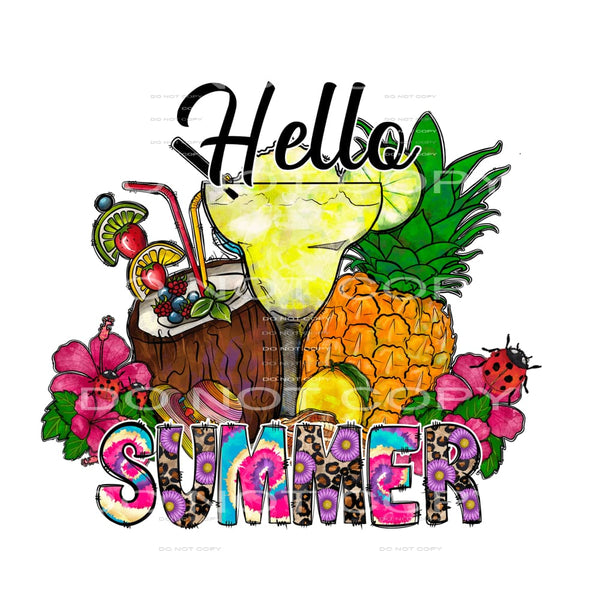 Summer #3420 Sublimation transfers - Heat Transfer Graphic