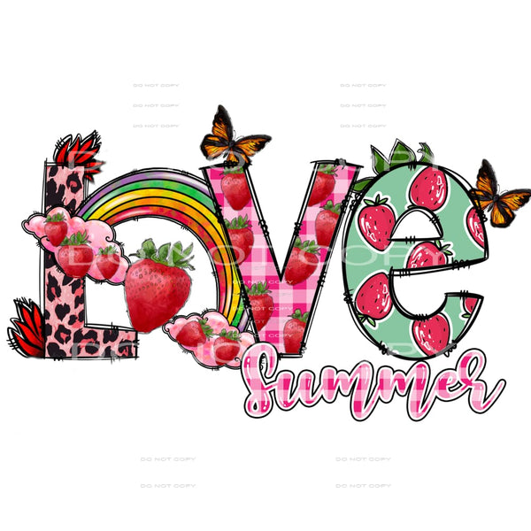 Summer #3421 Sublimation transfers - Heat Transfer Graphic