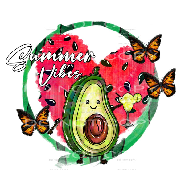 Summer #3437 Sublimation transfers - Heat Transfer Graphic