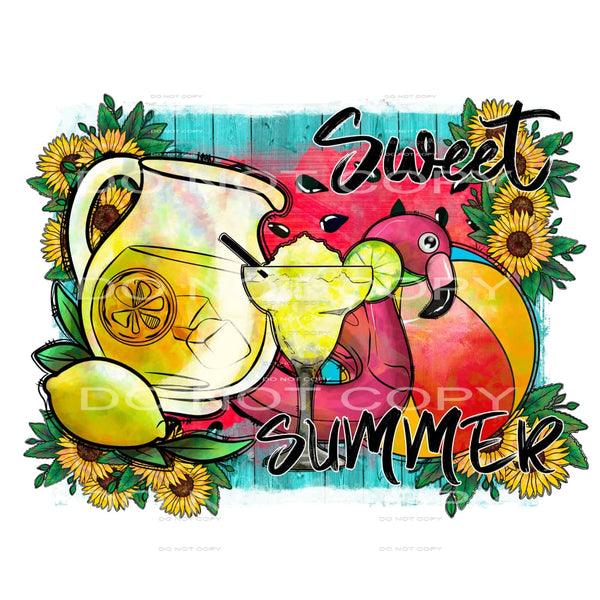 Summer #3438 Sublimation transfers - Heat Transfer Graphic