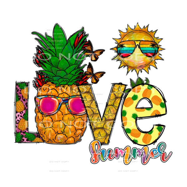 Summer #3441 Sublimation transfers - Heat Transfer Graphic